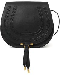 Chloé - Grained Leather Bag With Stitching - Lyst