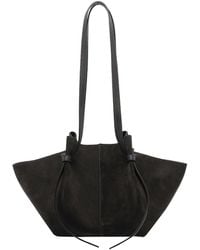 Yuzefi - Suede Mochi Shoulder Bag - Lyst