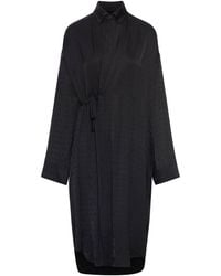 Balenciaga - Cocoon Wrap Dress - Lyst