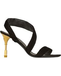 Balmain - Open-Toed High-Heeled Sandals - Lyst
