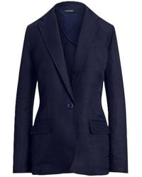 Ralph Lauren - Woven-Blazer/Sport Coat-Lt Drapy Linen Visc - Lyst