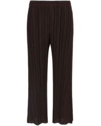 Pleats Please Issey Miyake - 'Monthly Colors: July' Pants - Lyst