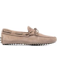 Tod's - Gommino Driving Leather Slippers - Lyst