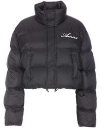 Amiri - Bones Cropped Down Jacket - Lyst