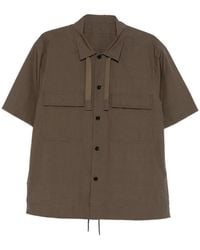 Sacai - Cotton Typewriter Shirt - Lyst