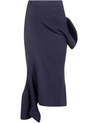 Issey Miyake - Life Form Volume Midi Skirt - Lyst