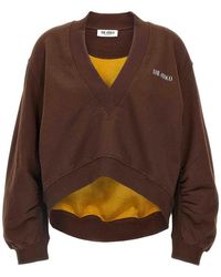 The Attico - 3D Logo Sweatshirt - Lyst