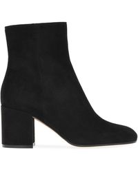 Gianvito Rossi - Solid Joelle Boots - Lyst