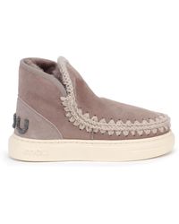Mou - Eskimo Glitter Logo Sneaker - Lyst