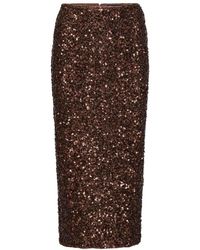 ROTATE BIRGER CHRISTENSEN - Sequin Pencil Skirt - Lyst