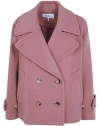 Chloé - Cappotto Militare - Lyst