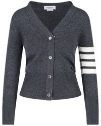 Thom Browne - 4-Bar Cashmere Sweater - Lyst