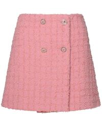 Versace - Midi Skirts - Lyst