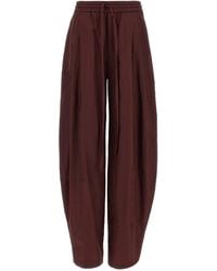 ANDAMANE - Taffeta Pants - Lyst