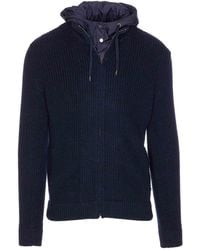 Herno - Cardigan Con Chiusura Zip - Lyst