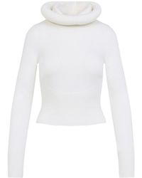 Alaïa - Hooded Pullover - Lyst