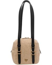 Pinko - Small Cubic Crossbody Bag - Lyst