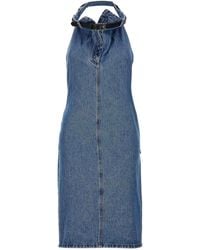 Coperni - Belt Halter Neck Dress - Lyst