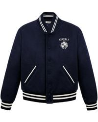 Sporty & Rich - Striped Embroidered Jacket - Lyst
