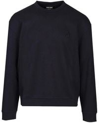 Giorgio Armani - Cotton Cashmere Sweatshirt - Lyst