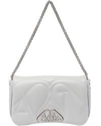 McQueen - Small The Seal Shoulder Bag - Lyst