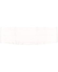 Stella McCartney - Pleated Satin Belt - Lyst
