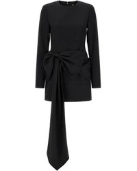 ROTATE BIRGER CHRISTENSEN - Rotate Birger Christensen Maxi Bow Dress - Lyst