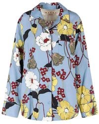 Marni - Viscose Shirt - Lyst