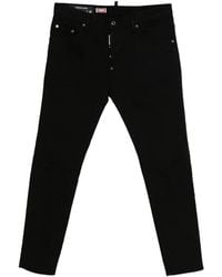 DSquared² - Vaqueros Skater Con Botones - Lyst