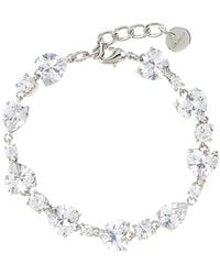 Self-Portrait - Crystal Droplet' Bracelet - Lyst