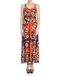 Fuzzi - Vestido Midi - Lyst