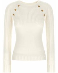 Balmain - 3 Buttons Sweater - Lyst
