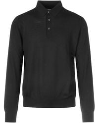 Nome - Wool Polo Shirt - Lyst