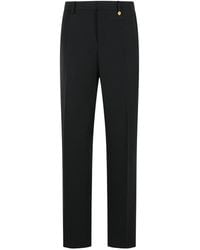 Versace - Virgin Wool Trousers - Lyst