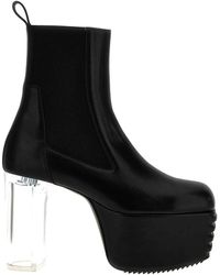 Rick Owens - Minimal Grill Platforms Ankle Boots - Lyst