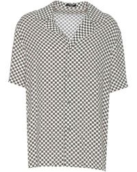 Balmain - Mini Monogram Pijama Shirt - Lyst
