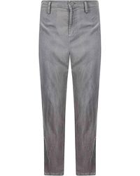 Limi Feu - Slit Slim Pants - Lyst