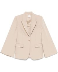 P.A.R.O.S.H. - Single-Breasted Blazer Jacket - Lyst