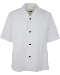 Jil Sander - Boxy Short Sleeve Shirt - Lyst