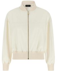 Fabiana Filippi - Insert Bomber Jacket - Lyst