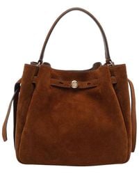 Tory Burch - Romy Suede Bucket Bag - Lyst