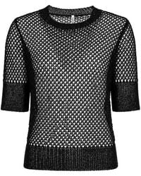 Liviana Conti - Annalou Openwork Sweater - Lyst
