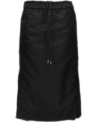 Sacai - Cargo Skirt - Lyst