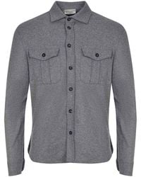 FILIPPO DE LAURENTIIS - Shirt Made Of Wool And Cashmere Blend - Lyst