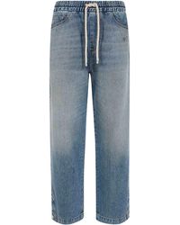 Amiri - Drawstring Baggy Jeans - Lyst