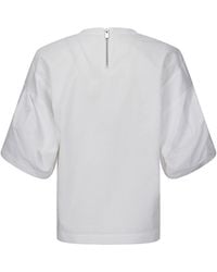 Sacai - Poplin Pullover - Lyst