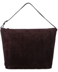 Emporio Armani - Leather Xl Hobo Bag - Lyst