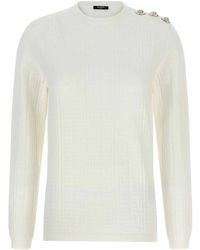 Balmain - Maxi Shoulder Top - Lyst