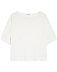 Max Mara - Viscose Boat Neck Sweater - Lyst