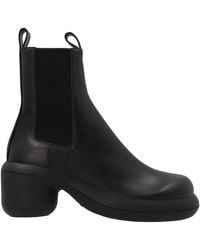 Jil Sander - Round-Toe Ankle Boots - Lyst